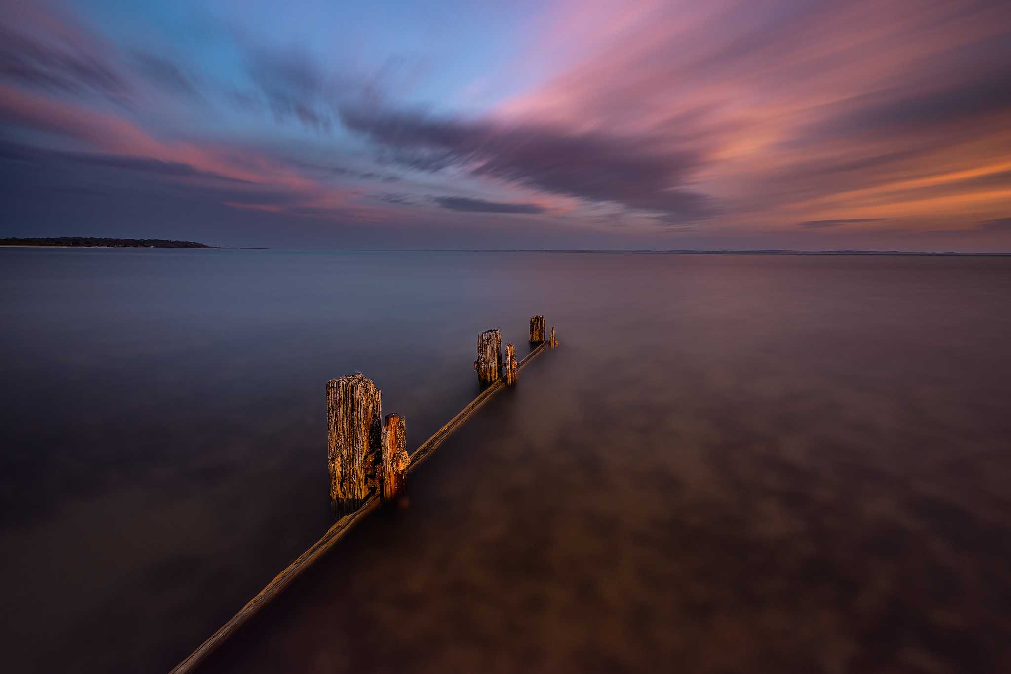 Balnarring Beach Wooden Wall