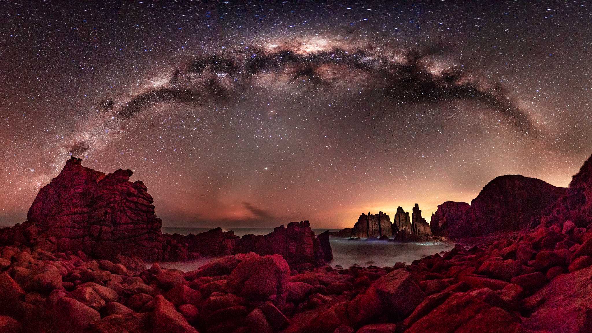 Milky Way over the Pinnacles