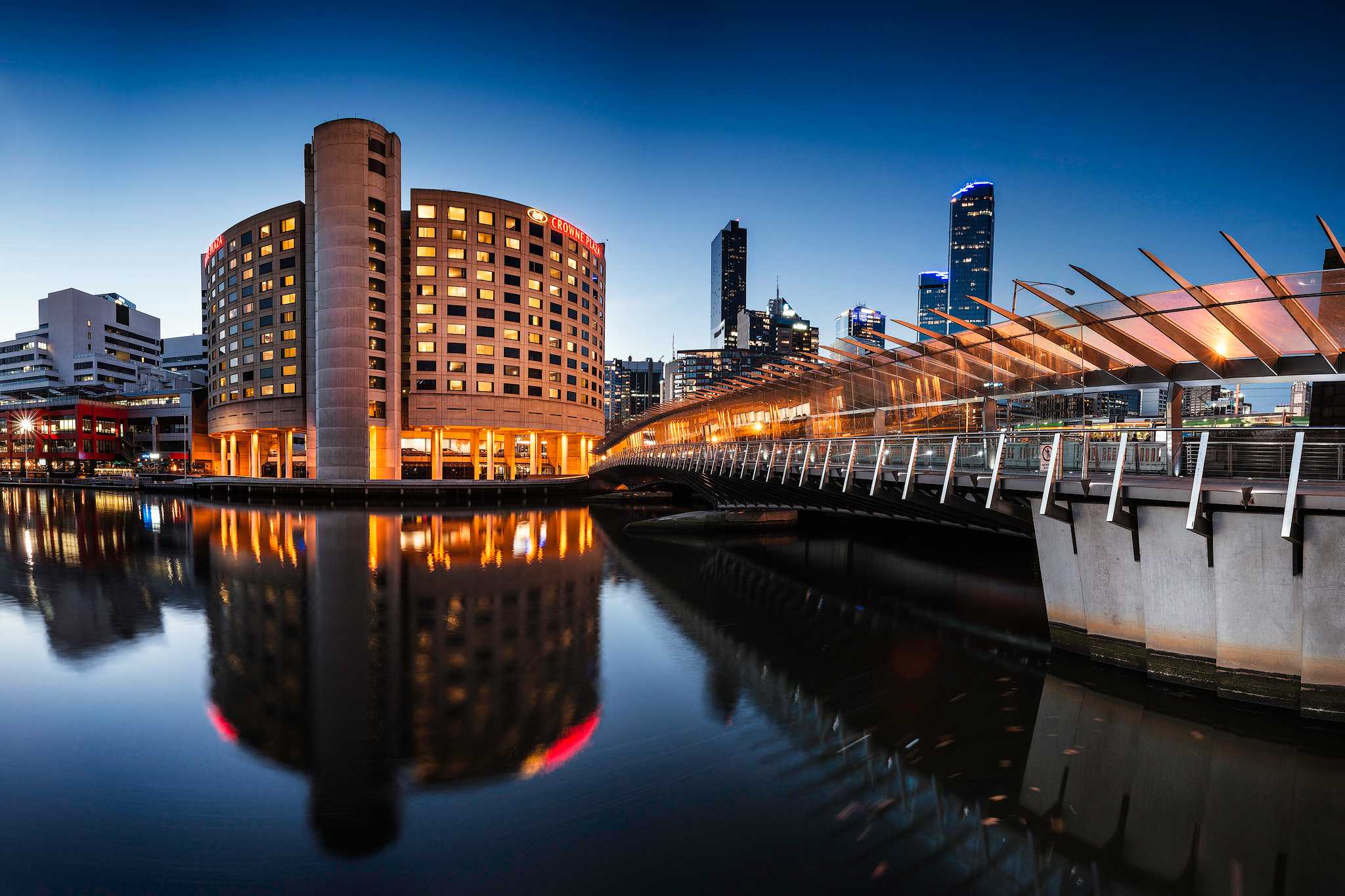 Melbourne Blue Hour Bridge