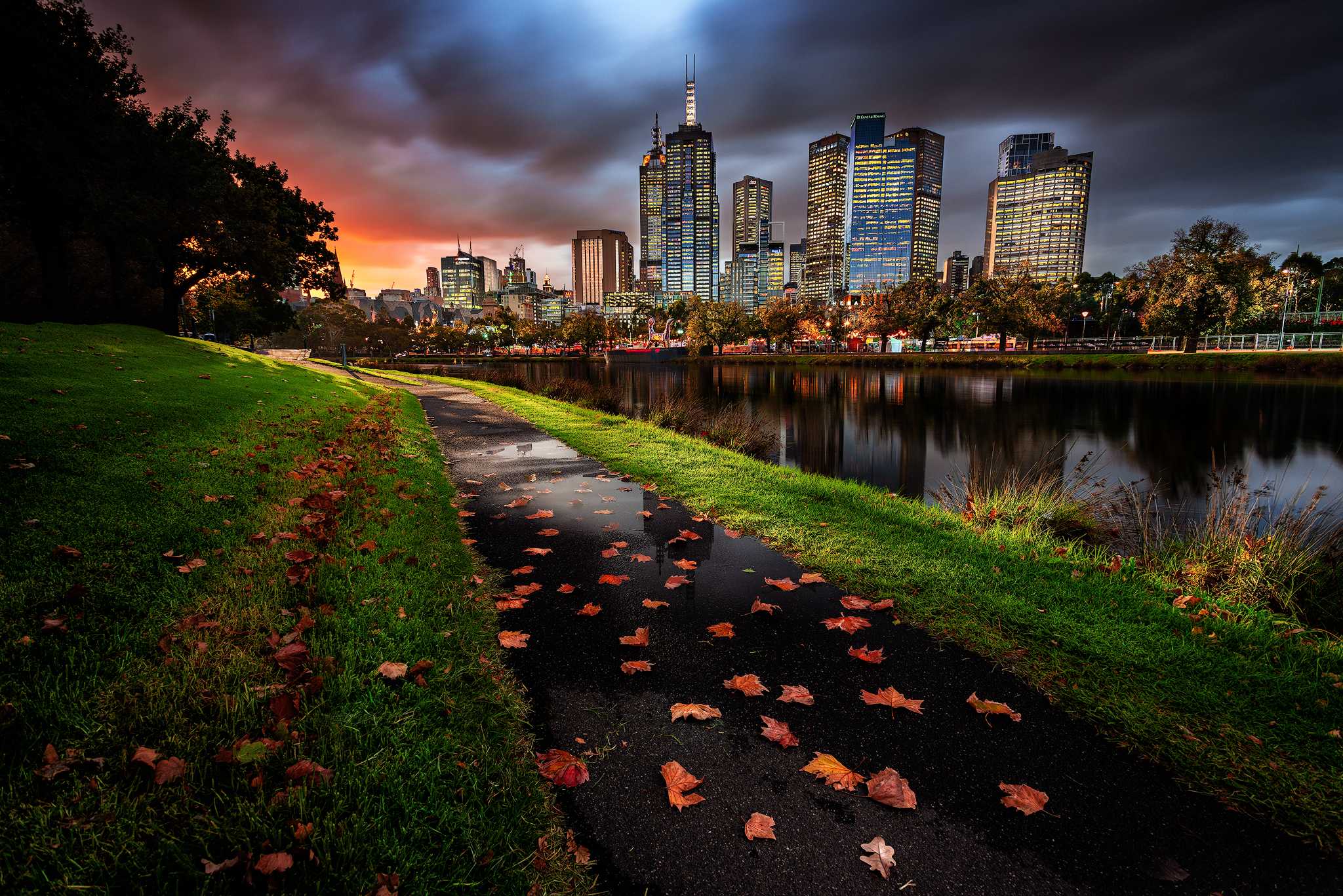 Melbourne in Autumn