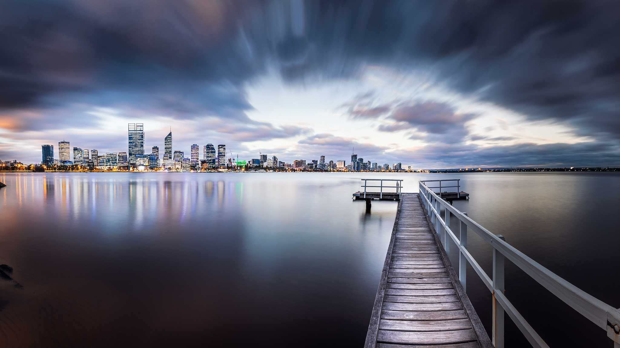 Perth from the Pier