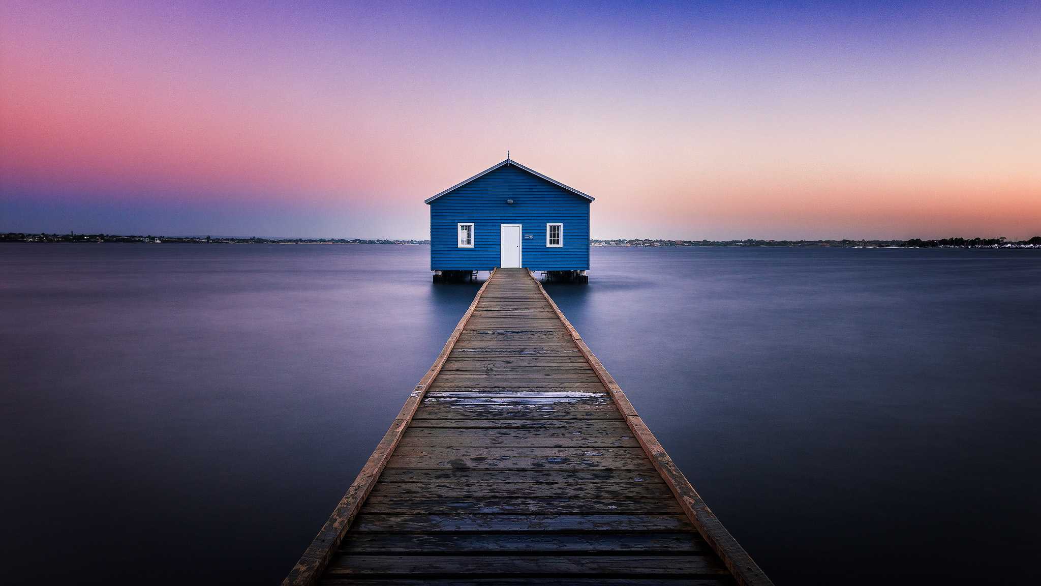 Blue Boat House